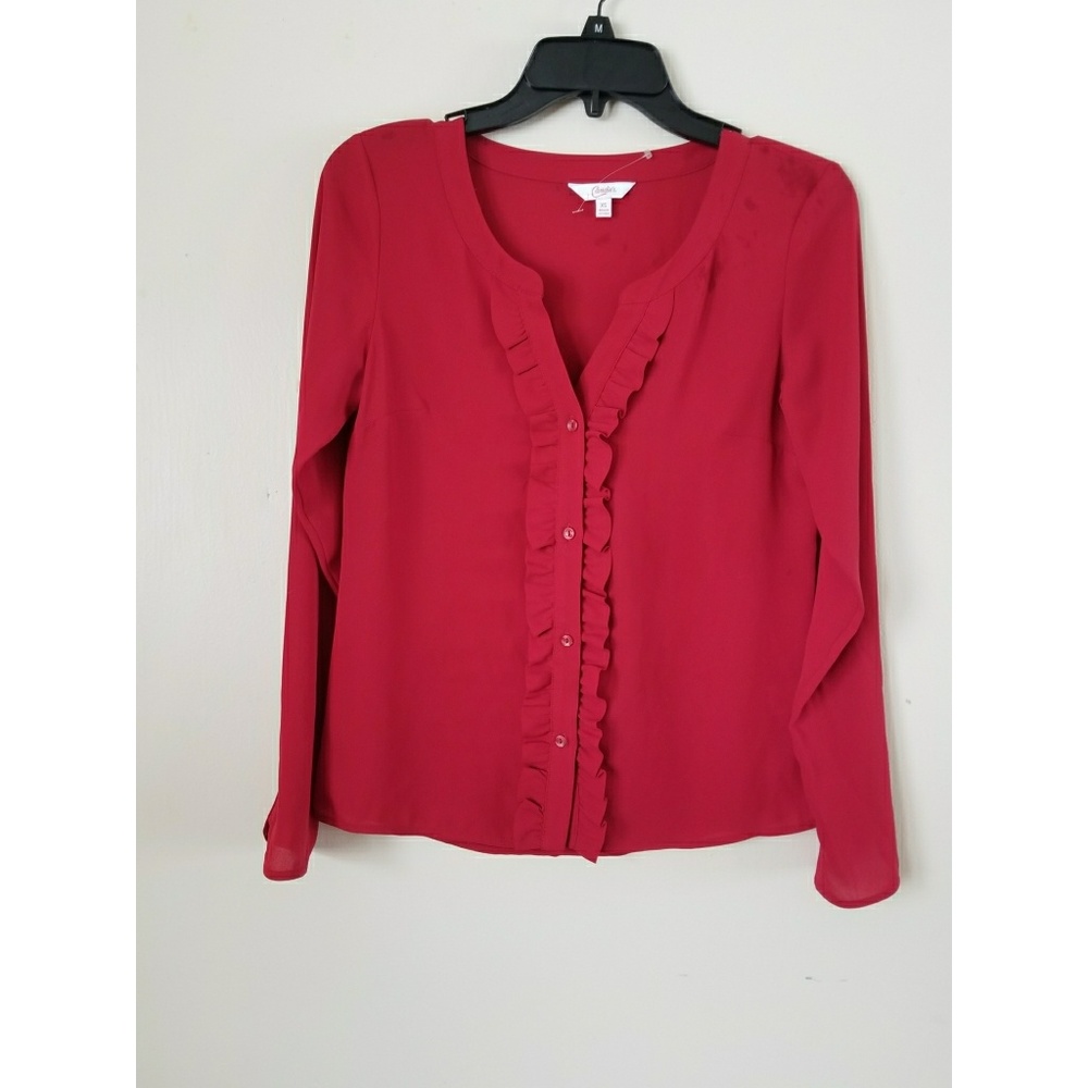 Candies Silky Button Down Shirt